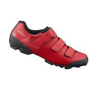 Shimano MTB Xc100 Chaussures Mixte Adulte - Rouge - Rouge, 48 EU EU