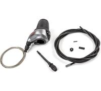 Shimano Nexus C3000 Nx40 levier de vitesse droit noir, argent 7s noir, argent 7s