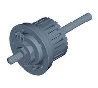 SHIMANO Nexus Dh-C6000-1R Groupe Dynamo Black 140 mm