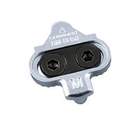 Shimano Paire de Cales VTT SPD/ multidirectionnelles SM-SH56 Argent - Pédales pour VTT et gravel