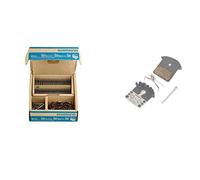 Shimano PASTILLAS 25 par.M9000/M8000 MET.REF Plaquettes de Frein Gris - (Gris)