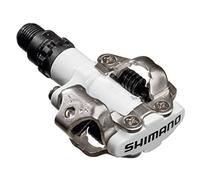Shimano Pédales SPD M520 - Avec cales SM-SH51 - Blanc/Noir - Taille unique