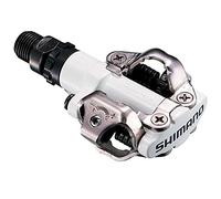 Shimano Pédales SPD M520 - Avec cales SM-SH51 - Blanc/Noir - Taille unique