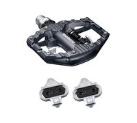 SHIMANO Pédale de vélo + cales EH500 SPD + SM-SH56