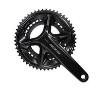 SHIMANO Pédalier 12 Vitesses Noir Plaques pour vélos Mixte, Multicolore, Taille Unique