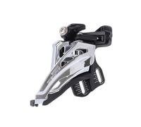 Shimano Deore M5100 E-type Front Derailleur Noir,Argenté 2 x 11s Silver