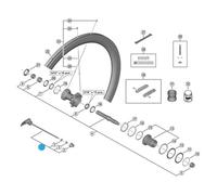 SHIMANO Pièces de Rechange WH-R9200-C50-TU-R essieu moyeu Complet