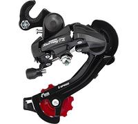 Shimano Dérailleur arrière RDTZ500GSB (RD-TZ500) 6 vitesses avec support Taille unique