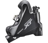 Shimano Étrier de frein à disque Deore XT M8110 – Hydraulique 2 pistons Montage plat Arrière Noir