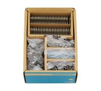 Plaquettes de frein vélo Shimano B05S-RX en résine avec goupille type 3 - beige - lot de 50