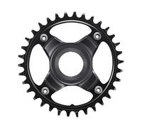 Shimano Sm-cre80-12-b Cg Chainring Argenté 34t Black