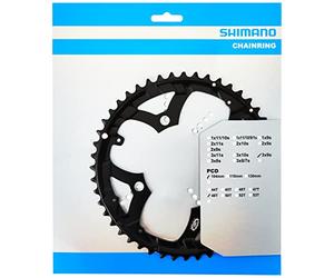 SHIMANO Plateau 48 Dents Noir Deore 4 Trous 104 mm