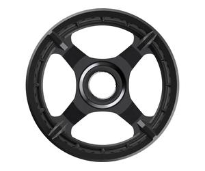 Shimano Plateau de Chaîne STEPS CR-ET600 avec Double Anneau de Protection noir