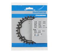 Shimano Plateau VTT Deore XT M5100 30 dents acier 4 branches 96 mm 10/11v Noir