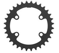 Shimano Cues FC-U6010 Double plateau Argent/Noir Taille unique