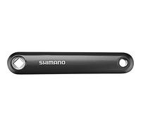 Shimano Manivelle gauche Steps E6000 Argenté 175 mm Noir/Noir