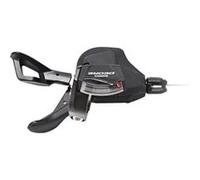 Manette de dérailleur Shimano Deore M6000 10 vitesses - Noir - Band On - Front, Noir