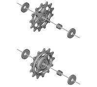 SHIMANO Poulies Guidage + Tension, Adultes, Unisexe, Multicolore (Multicolore), Taille Unique