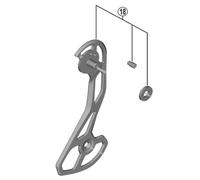 Shimano RD-RX810 outer plate assembly GS