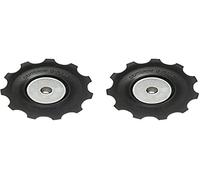 SHIMANO RDM590/M660 SLX 9/10 Vitesses Dérailleur arrière Roue Jockey - Y5XU98030, Noir, L