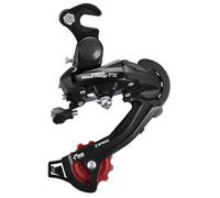 Shimano Dérailleur arrière RDTZ500GSB (RD-TZ500) 6 vitesses avec support Taille unique