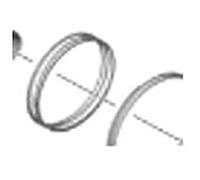 SHIMANO Y0ml07000 Ressort hélicoïdal WH-R9270-C50-TU-R Unisexe, Argenté, Taille Unique