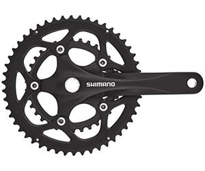 Shimano Road FC-R345 2x9-vitesses Compact Pédalier Black 170 mm