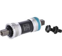 SHIMANO Roulement intérieur compact 73/122,5mm BBUN300 4 pans, avec vis de fixation, gris/noir