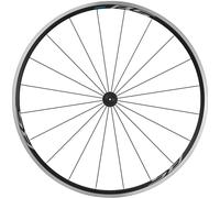 Roue avant de vélo de route Shimano RS100 - Frein sur jante - 28 pouces - Noir