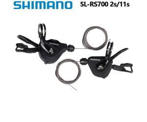 Shimano RS700 SL-RS700 manette de vitesse 2s 11s barre plate vélo de route vélo I-SPEC II manette de vitesse levier côté droit gauche noir pour vélo de route only right side 11s