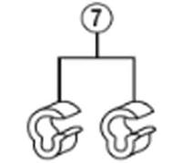 Shimano - sc-e6000 Bande a (2 unités) T-S