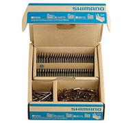 Shimano Scheibenbremsbelag 'M06' mit Feder und Sicherungsclip, Metall-Belag, Montageverpackung (Abgabe nur im Original Karton à 25 Paar)