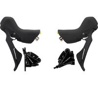 Shimano Set de Freins à Disque av+arr 105 BR-R7070 + ST-R7020 noir Satz (VR + HR)