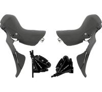 Shimano Set de Freins à Disque av+arr 105 BR-R7070 + ST-R7025 noir Satz (VR + HR)