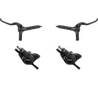 Shimano Set de Freins à Disque av+arr BR-MT200 + BL-MT201 noir Satz (VR + HR)