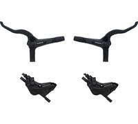 Shimano Set de Freins à Disque av+arr BR-MT420 + BL-MT401 J-Kit noir Satz (VR + HR)