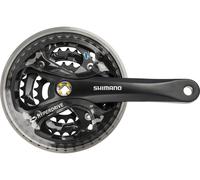 Shimano Set de Pédalier Acera FC-M361 Carré avec Garde-Chaîne noir 175.0 mm 22-32-42