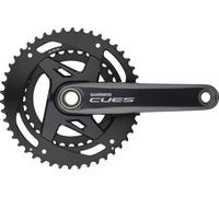 Shimano Parts Shimano Jeu de Manivelle - CUES FC-U8000-2 - Hollowtech II | 11 Vitesses - sans Protection de Chaîne taille unique