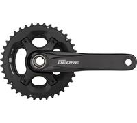 Shimano Set de Pédalier Deore FC-M6000-2 Hollowtech II noir 175.0 mm 24-34