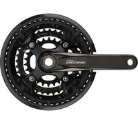 Shimano Set de Pédalier Deore FC-T6010 Hollowtech II avec Garde-Chaîne noir 170.0 mm 26-36-48