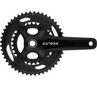 Shimano Grx Rx810 Crankset Noir 170 mm / 48/31t Black