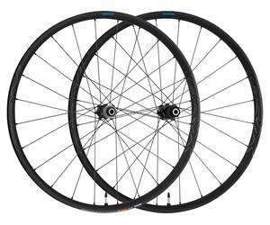 Shimano Set de Roues WH-RX570-TL GRX Disc Center Lock 28" noir 28" Satz (VR 12x100 + HR 12x142) Shimano