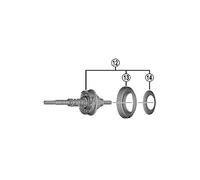 Shimano SG-C3001-7C Essieu/unité d'entraînement Grey 175,5 mm