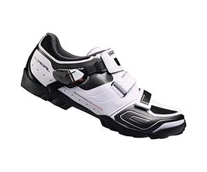 Shimano - Sh-M089 - Vélo de montagne homme, blanc (White), 43 EU(8.5 UK)