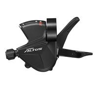SHIMANO SL-M2010-L RapidFire Plus Shifting Lever (3x9 Speed) with Optical Gear Display - ESLM2010LB