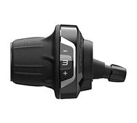 SHIMANO SL-RV400 Revo Manette de vitesse gauche 3 vitesses avec affichage optique, Noir