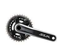 SHIMANO SLX 11V 34/24 S/Cazoltas Bielas, Noir, 175 mm