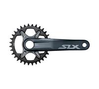 Shimano Slx M7120 12s Hollowtech Ii Crank Noir 170 mm Black