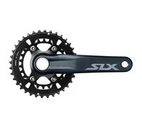 Shimano Slx M7120 Boost 55 Mm Crankset Noir 175 mm / 36/26t Black