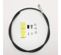 Shimano SM-BH90 XT disc brake hose, straight long banjo, front, 1000 mm, black